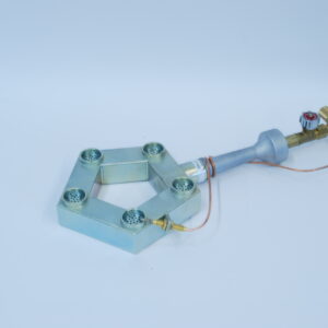 Polygonbrenner mit 5 Düsen